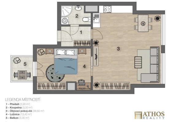 NOVOSTAVBA BYTU K PRONÁJMU V BRNĚ!