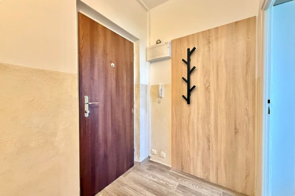 Pronájem bytu 1+1 s balkonem, Brno – Lesná, ul. Fillova